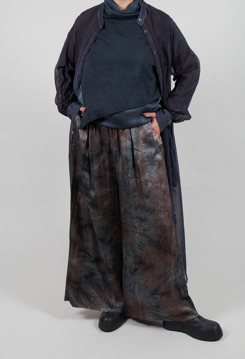 Palazzo Trousers in Bengal Brown