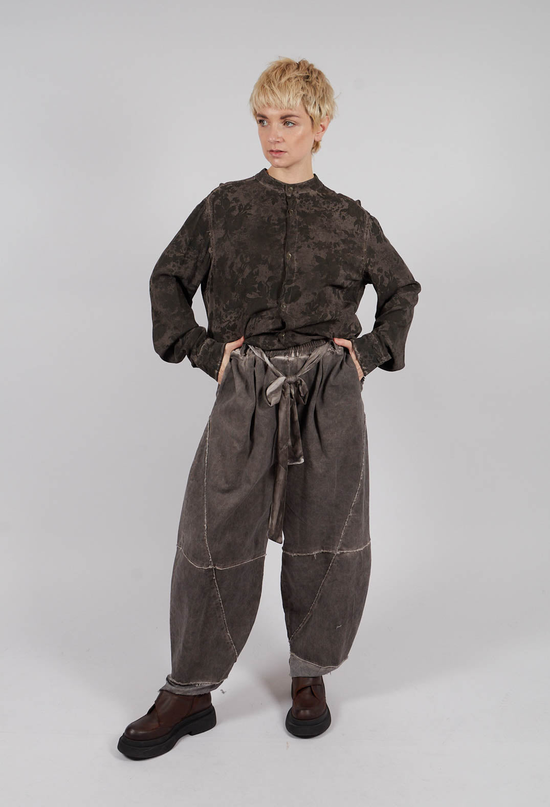 Harem Trousers in Bengal Brown