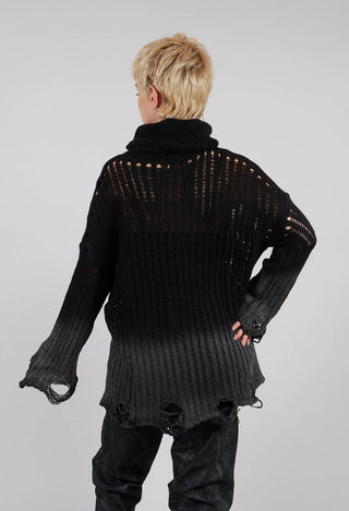 Knitted Jumper in Black