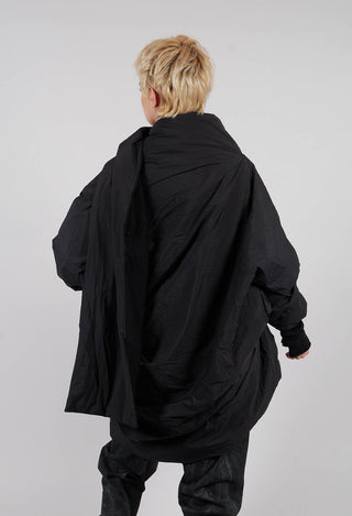 Midi Padded Jacket in Black