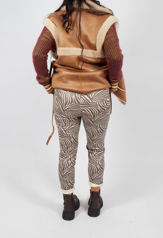 Seara Trousers in Black and White