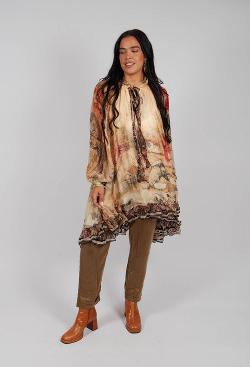 Arian Tunic in Multicolour