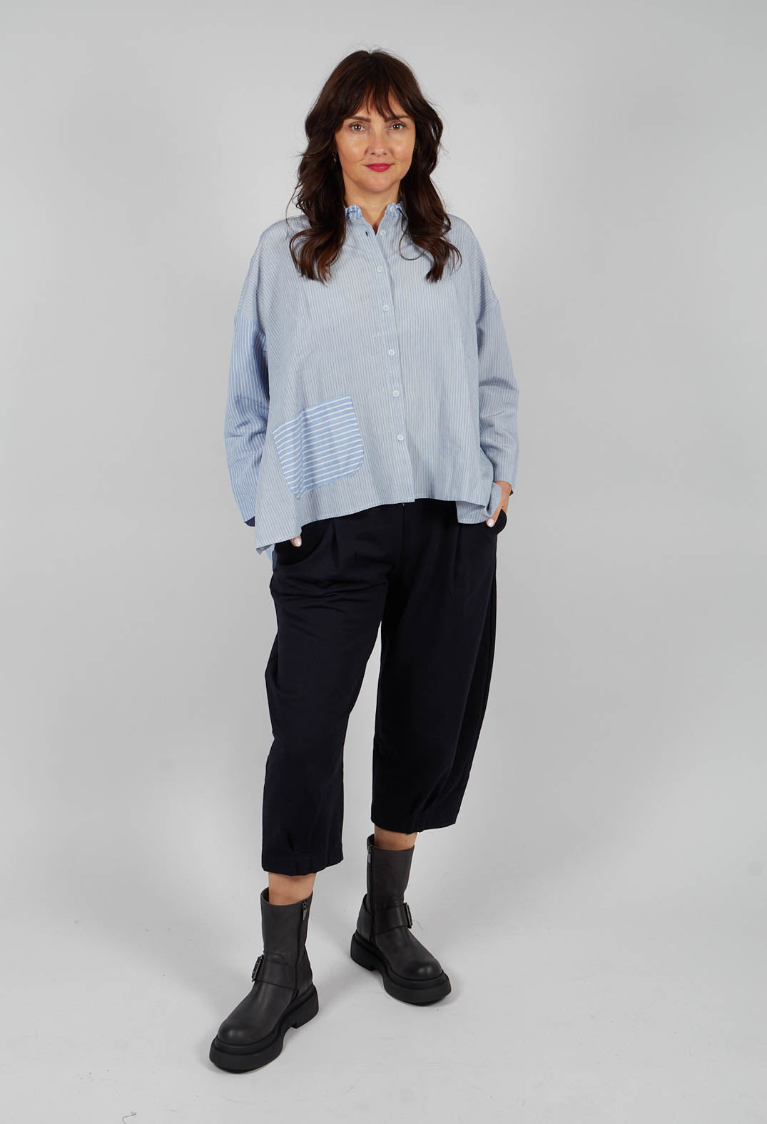 Accesa T Shirt in Azzu