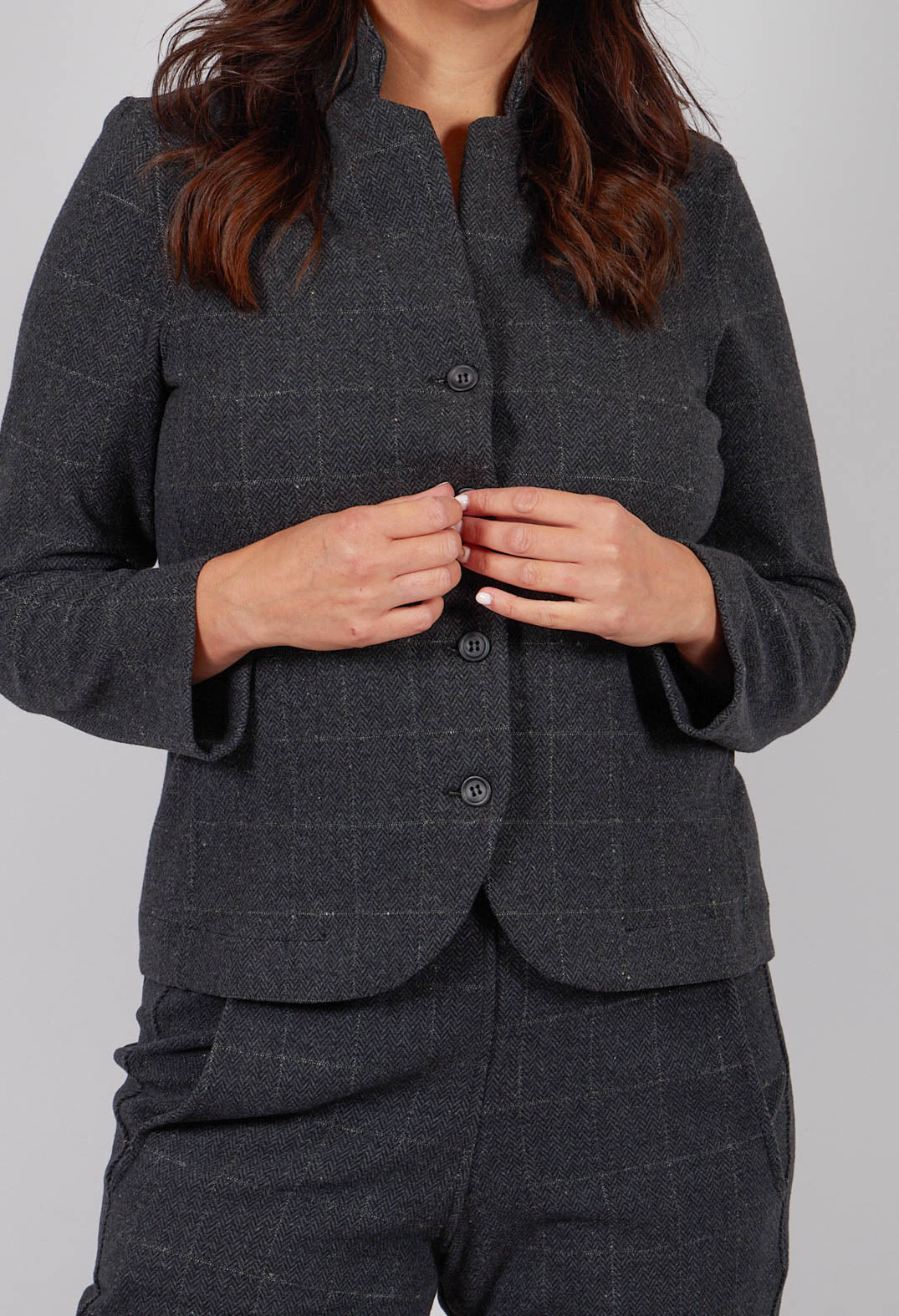 Adel J Jacket in Antracite