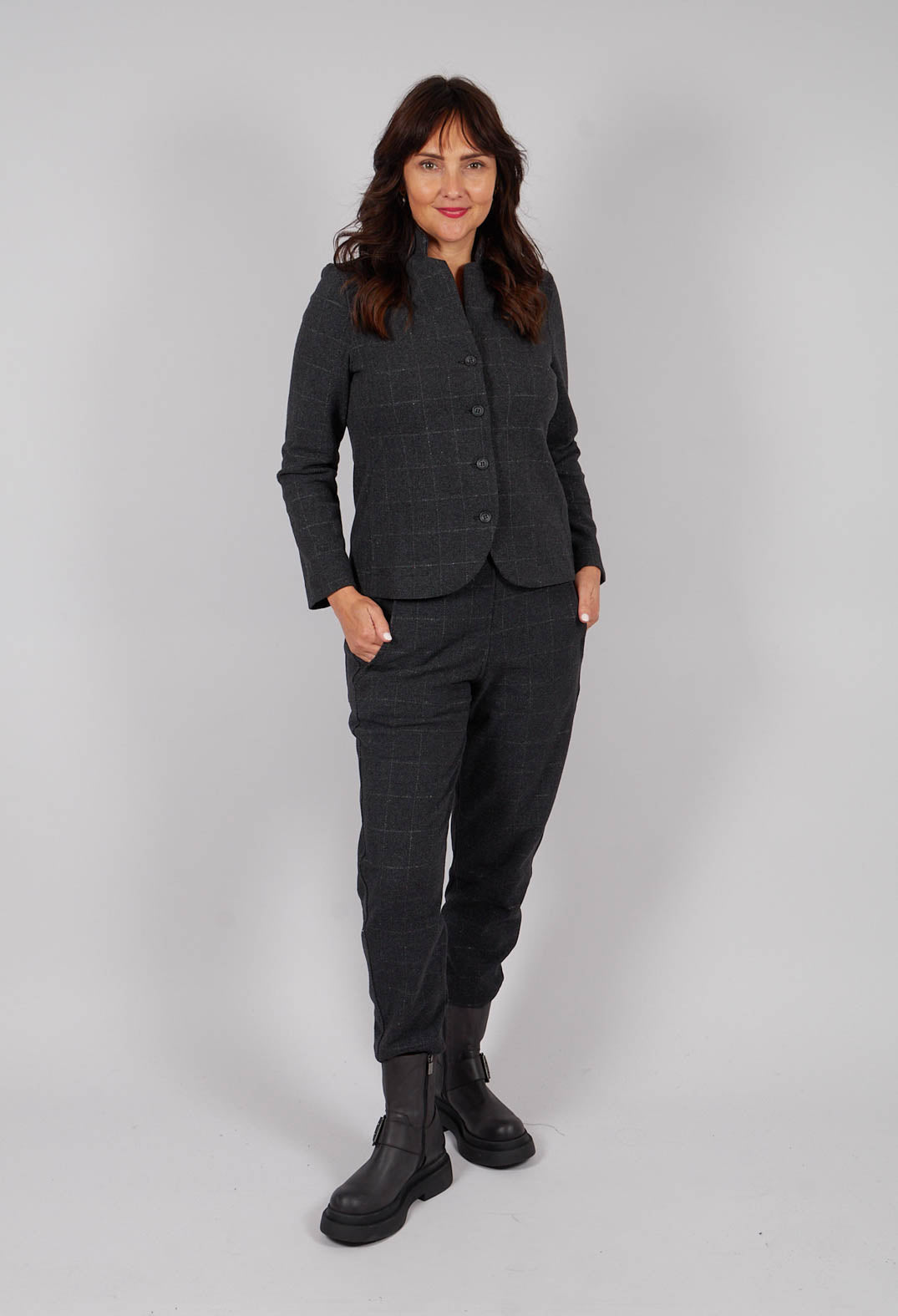 Adel J Jacket in Antracite