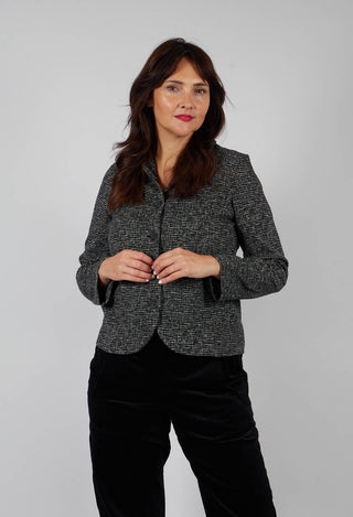 Adel J Jacket in Nero