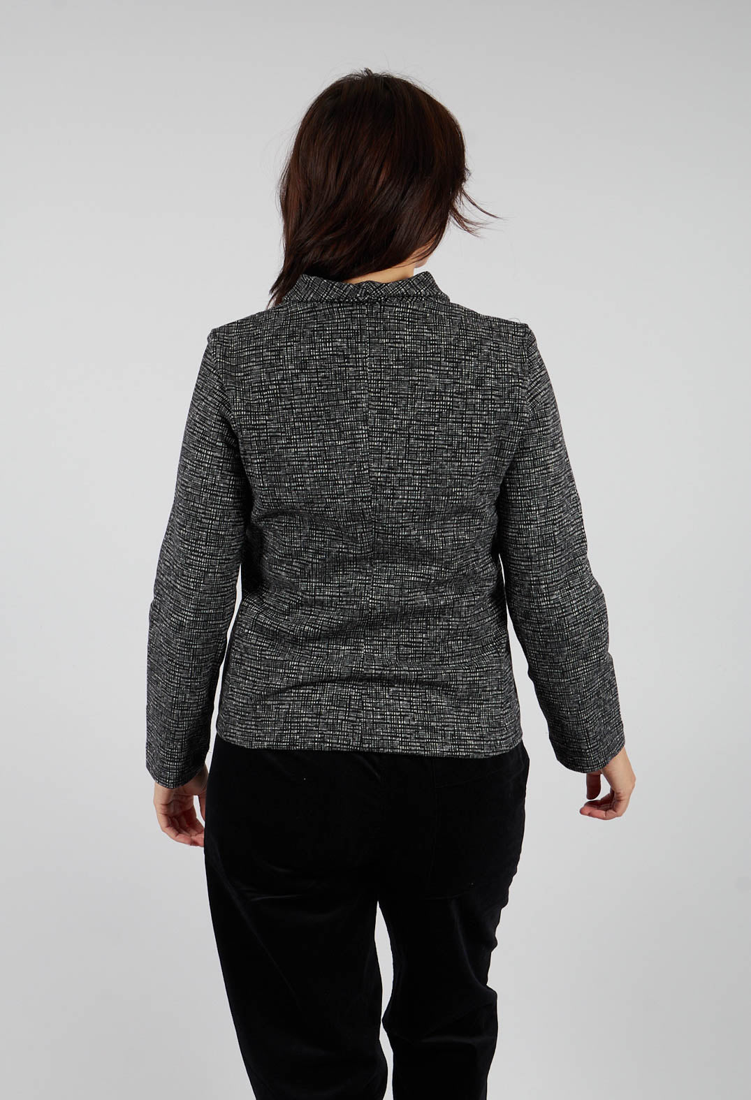 Adel J Jacket in Nero