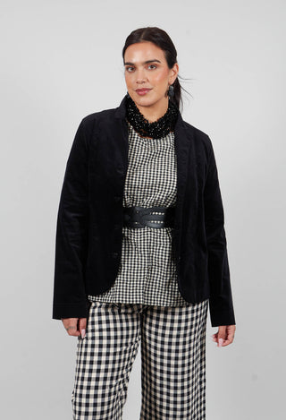 Adel L Jacket in Nero