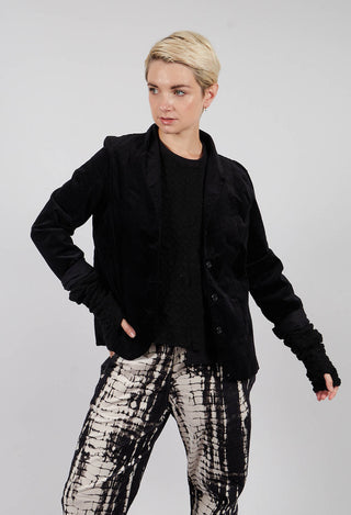 Adel L Jacket in Nero