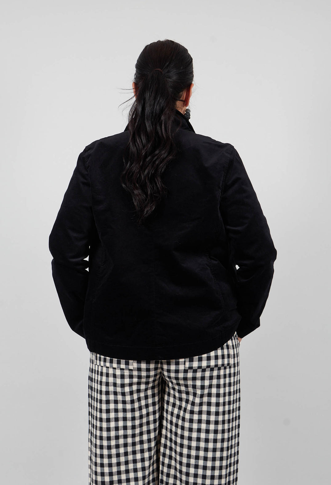 Adel L Jacket in Nero