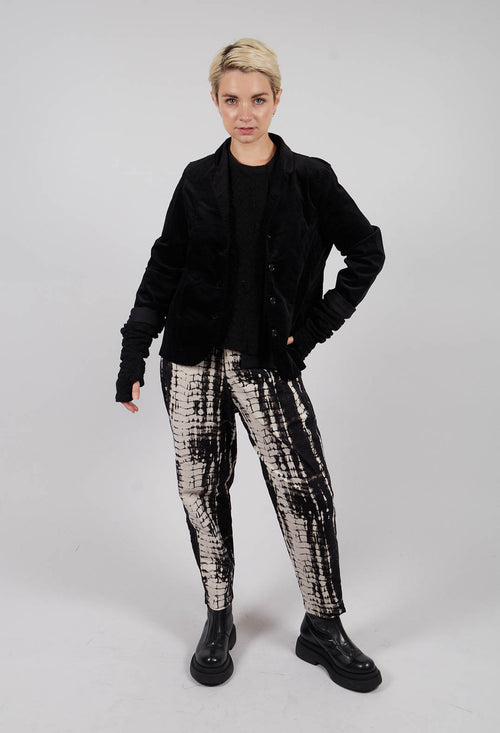 Adel L Jacket in Nero