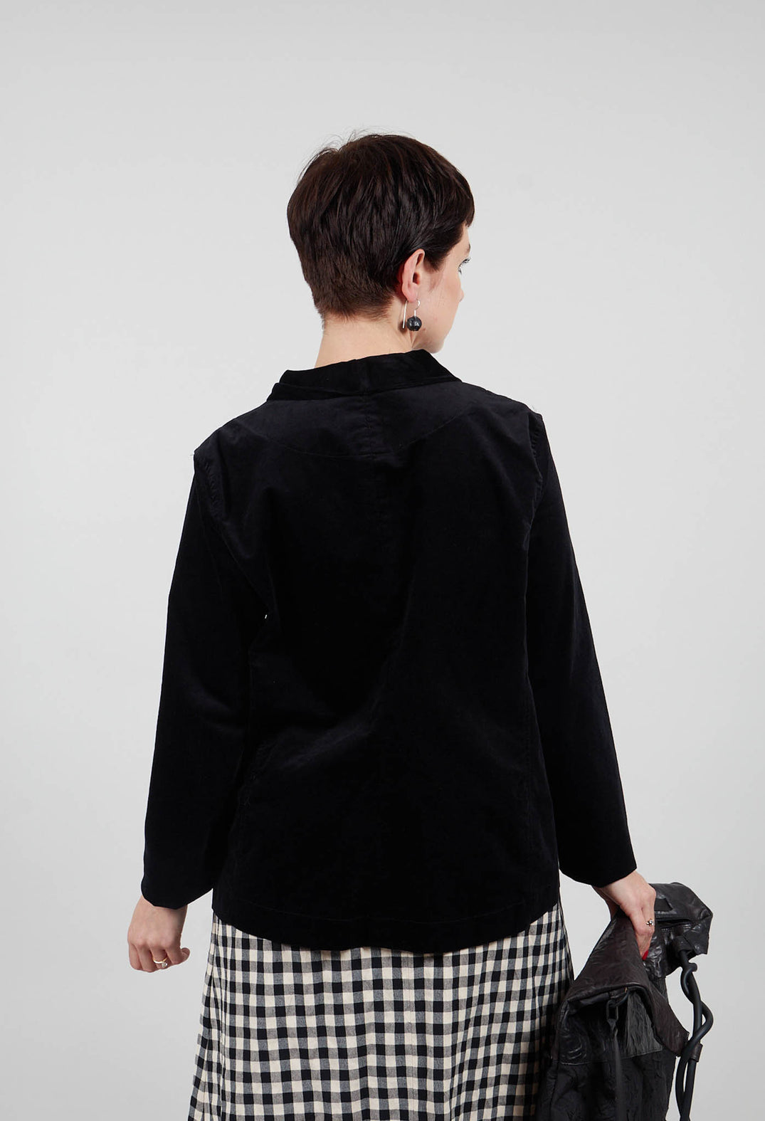Adel L Jacket in Nero
