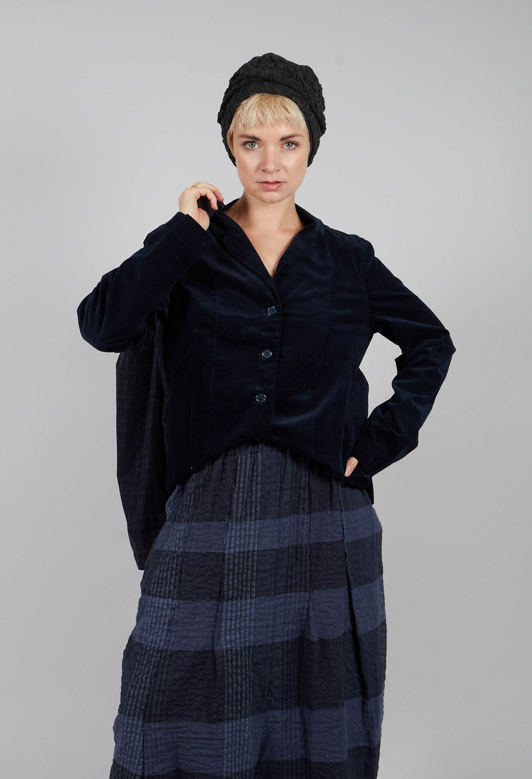 Adel V Jacket in Notte