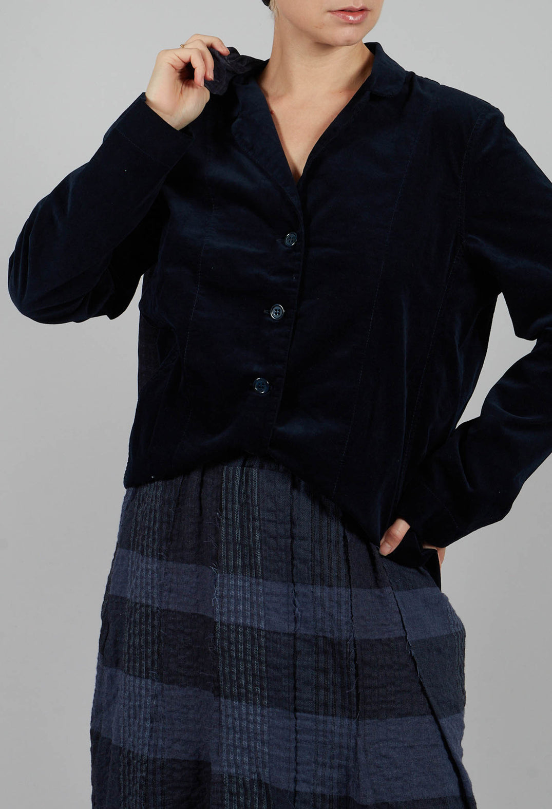 Adel V Jacket in Notte