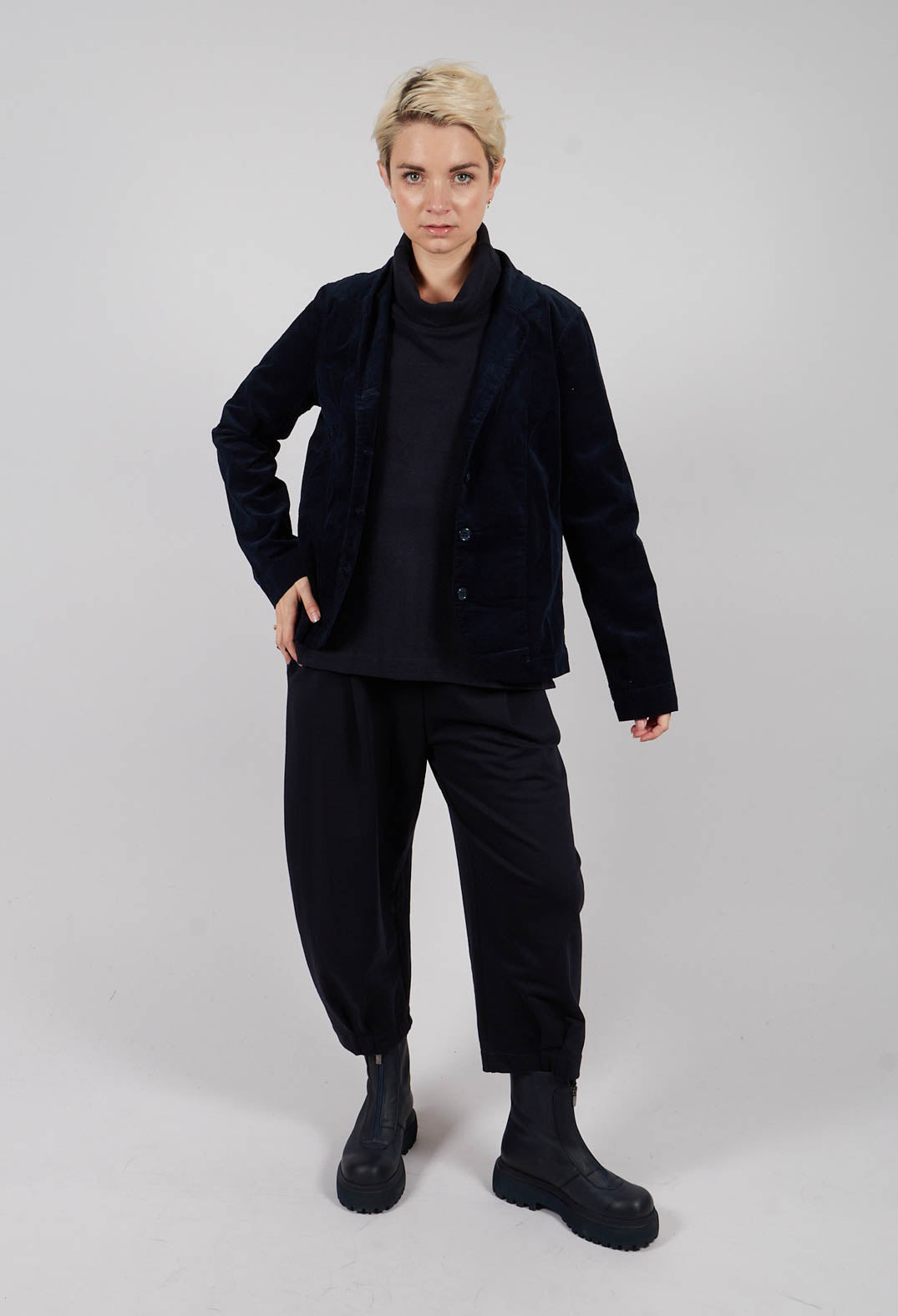 Adel V Jacket in Notte