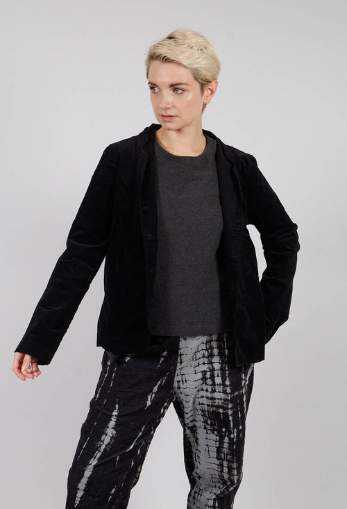 Adel V Jacket in Nero