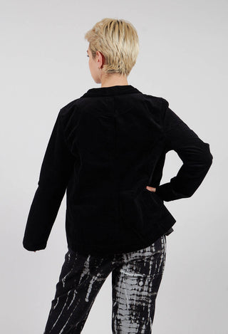 Adel V Jacket in Nero