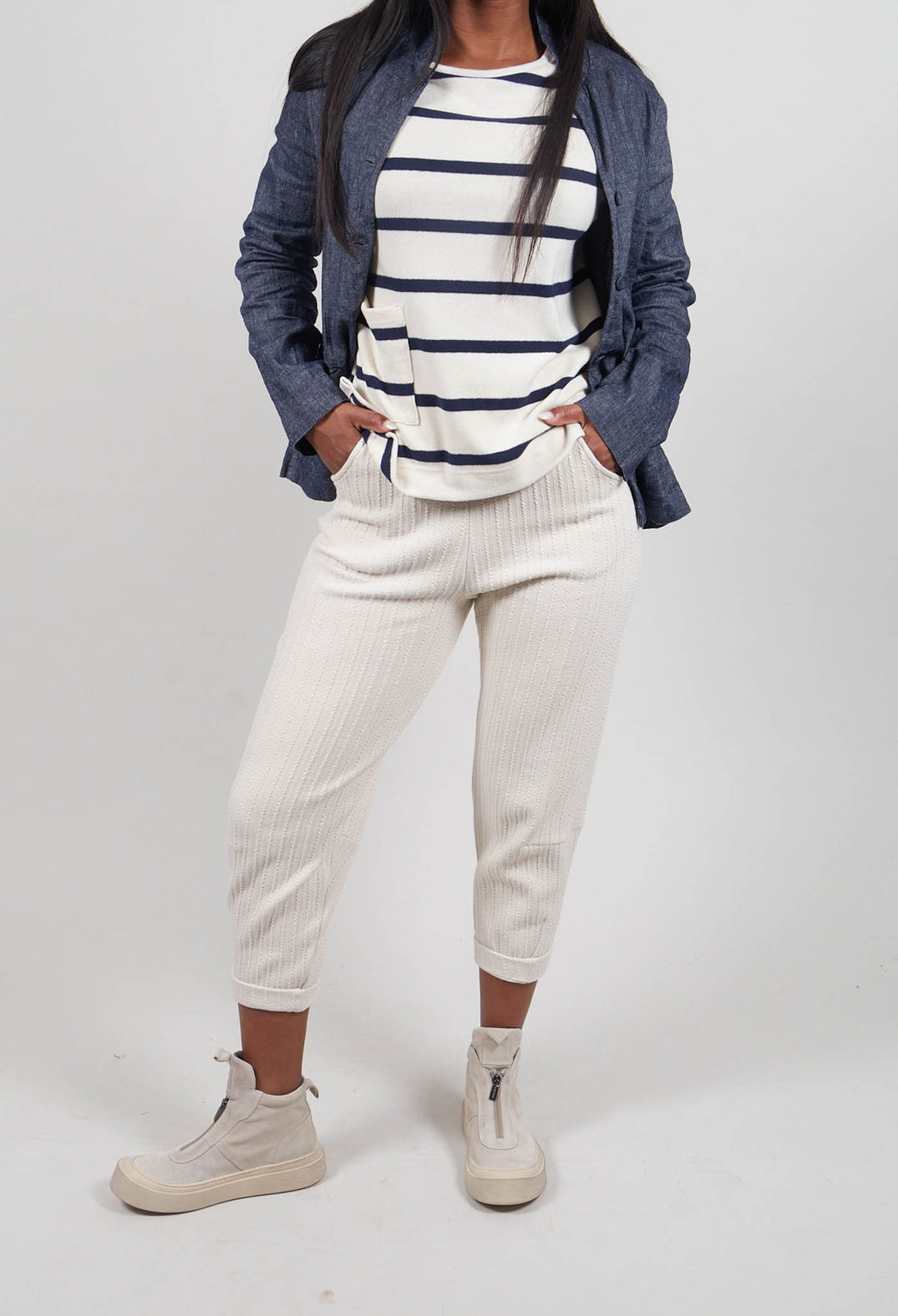 Alicia C Trousers in Luna