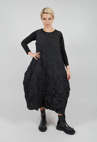 Alma Dress in Nero