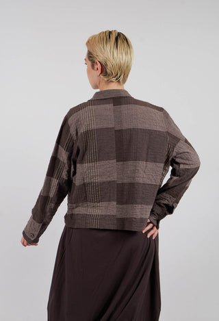 Arborea S Tsant Check Jacket in Rinde