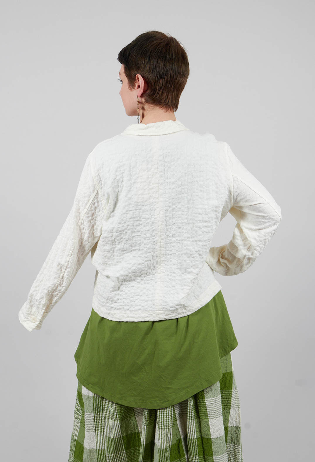Arborea SU Plain Jacket in Luna