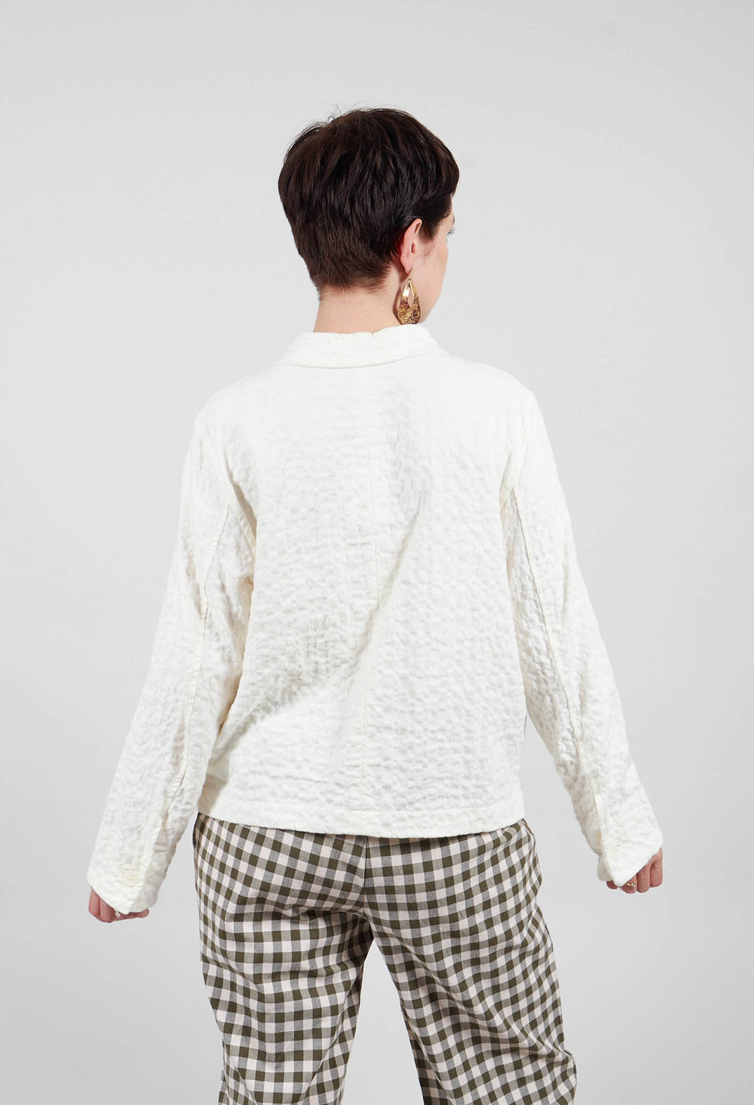 Arborea SU Plain Jacket in Luna