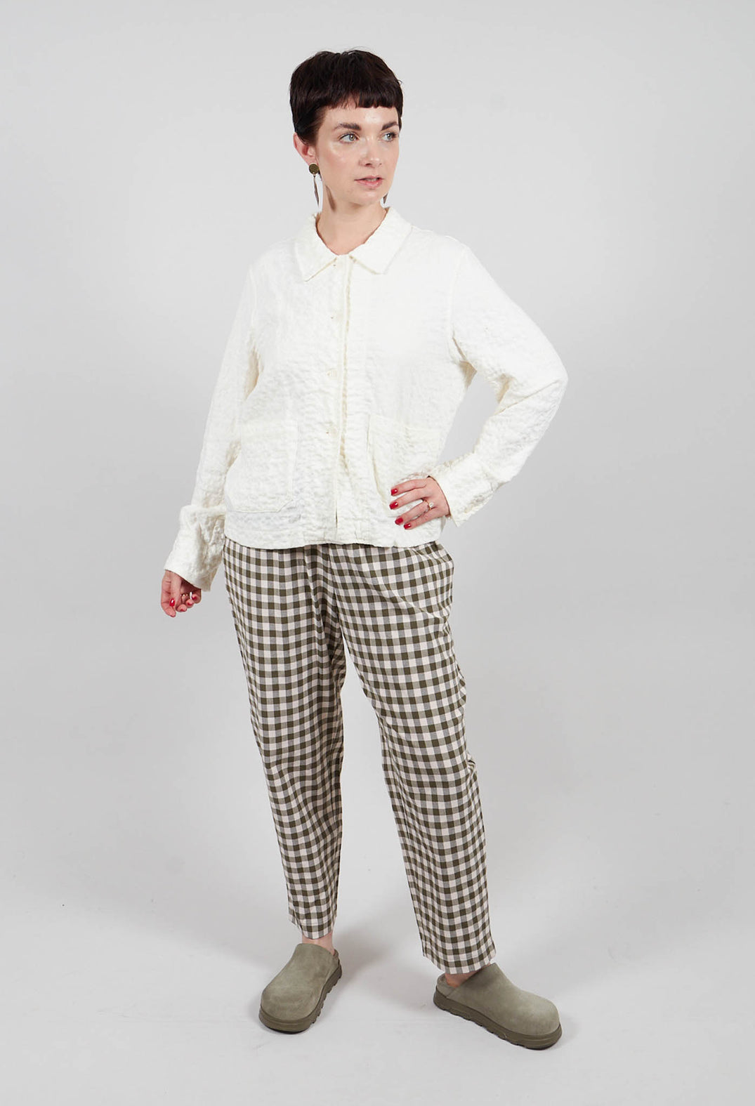 Arborea SU Plain Jacket in Luna
