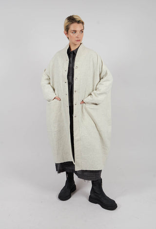 Azimut Coat in Naturale