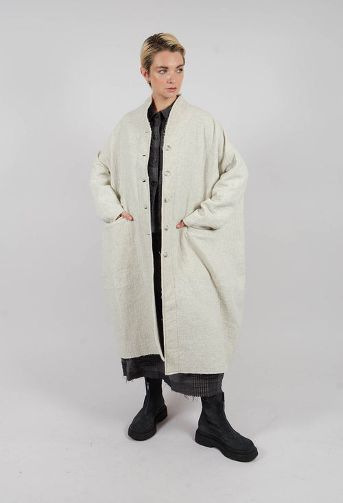 Azimut Coat in Naturale