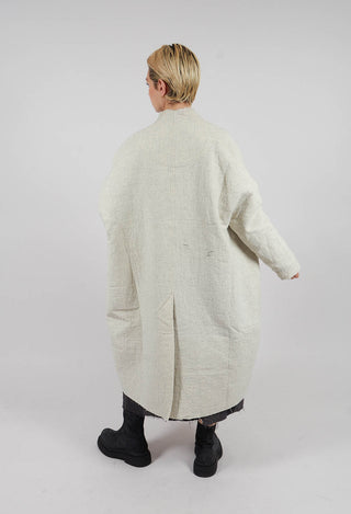 Azimut Coat in Naturale