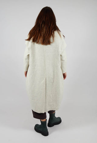 Azimut Coat in Naturale