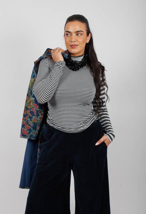 Benni T-Shirt in Antracite Riga