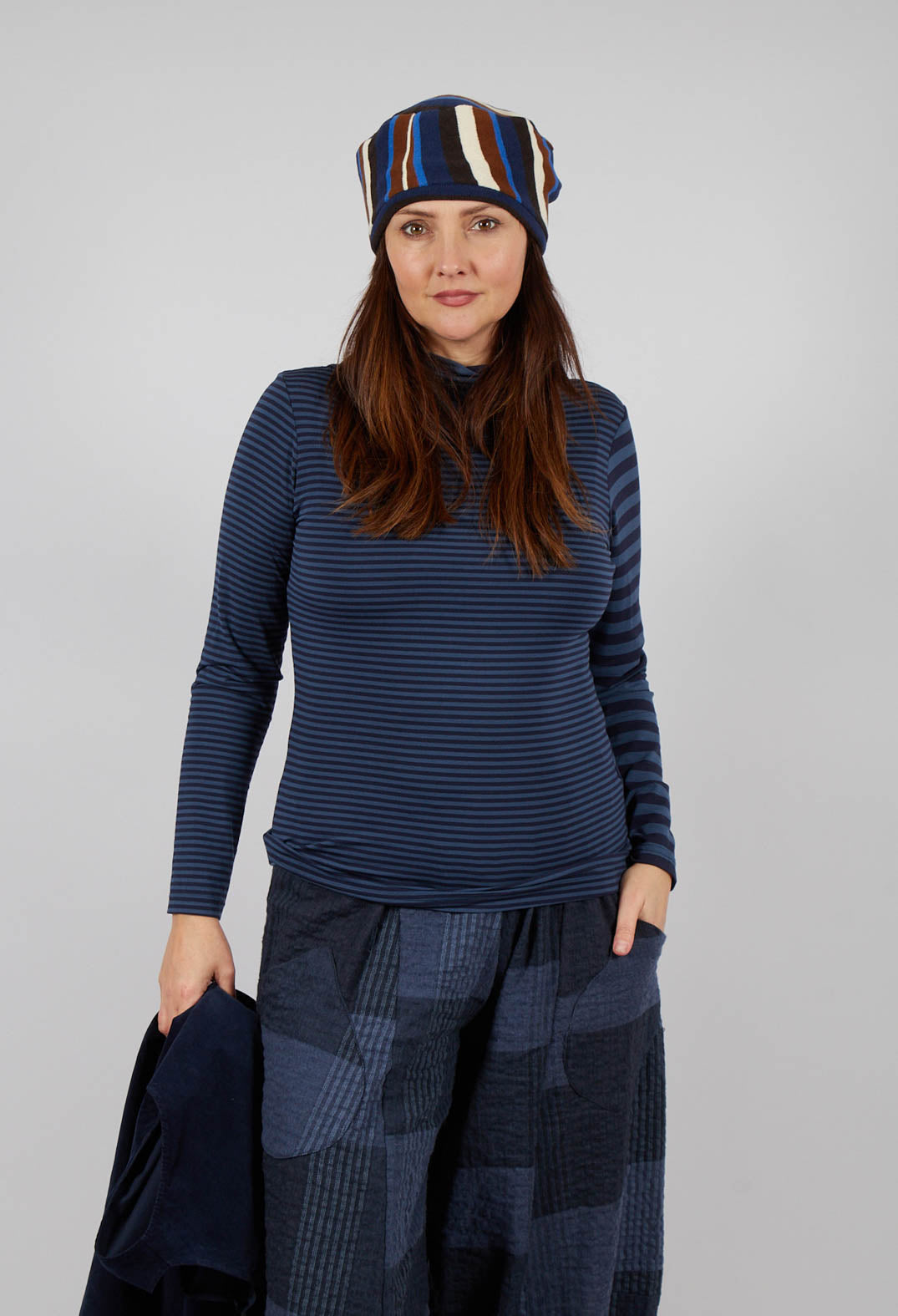 Benni T-Shirt in Notte Riga