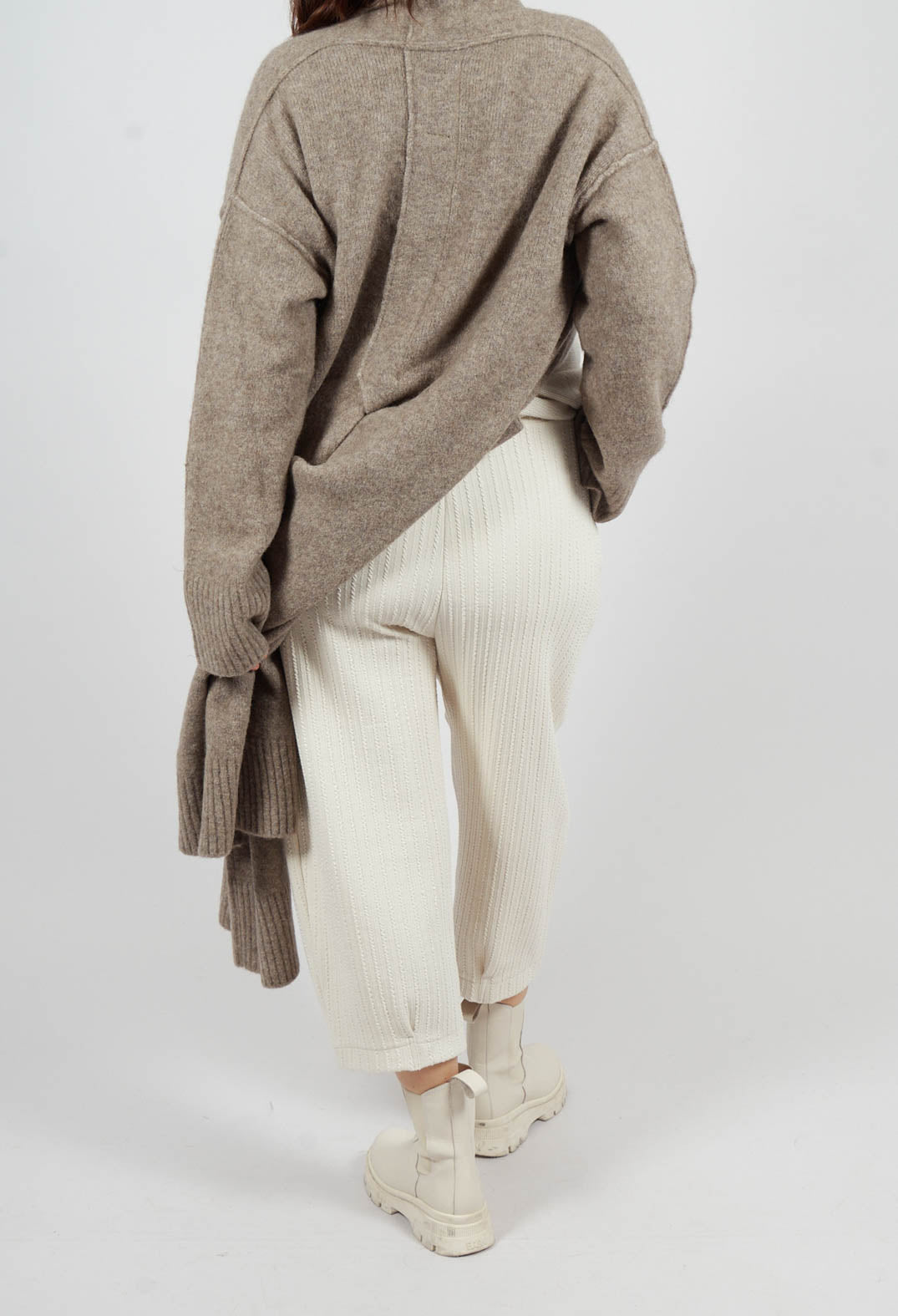 Bianco C Trousers in Luna