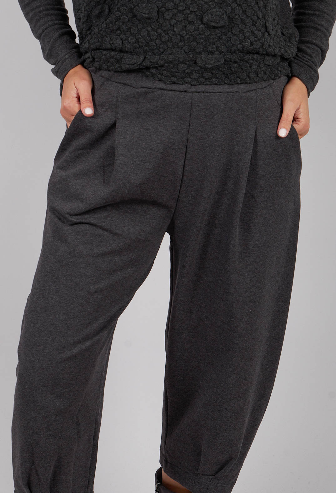 Bianco F Trousers in Antracite