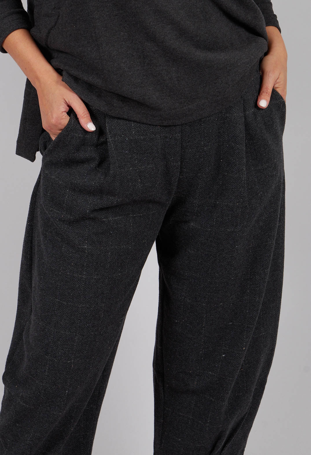 Bianco J Trousers in Antracite