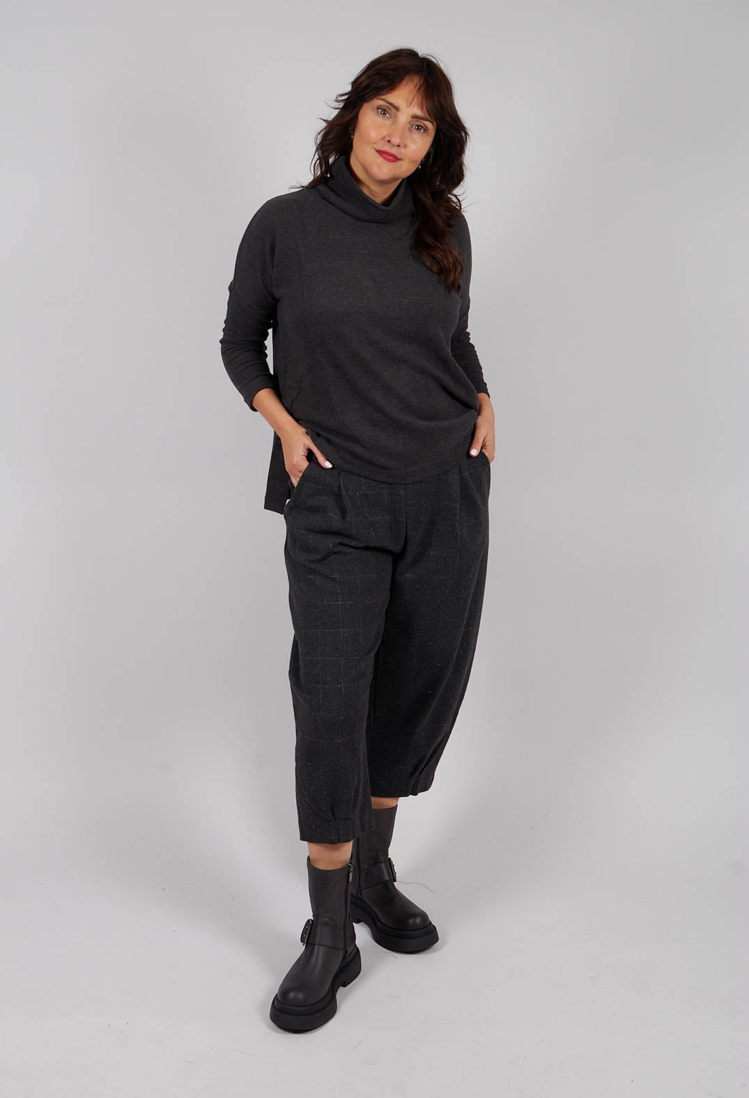 Bianco J Trousers in Antracite
