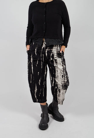 Bianco PR Trousers in Nero