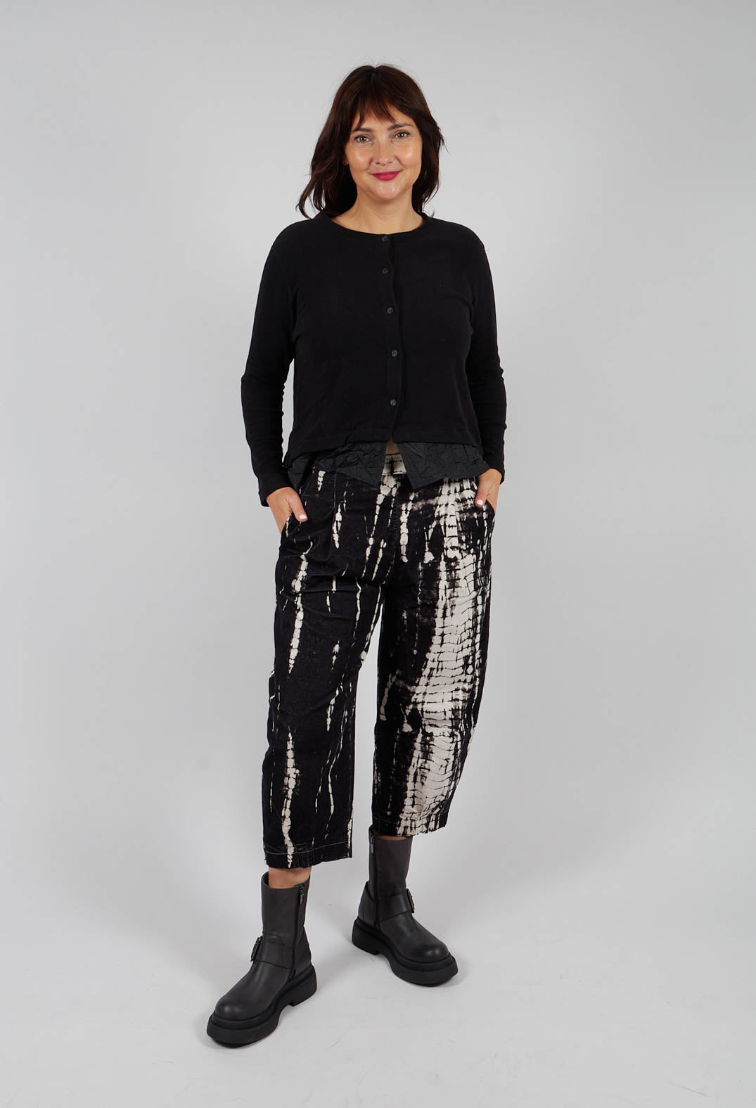 Bianco PR Trousers in Nero