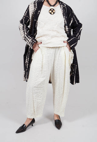 Bian SU Plain Trousers in Luna