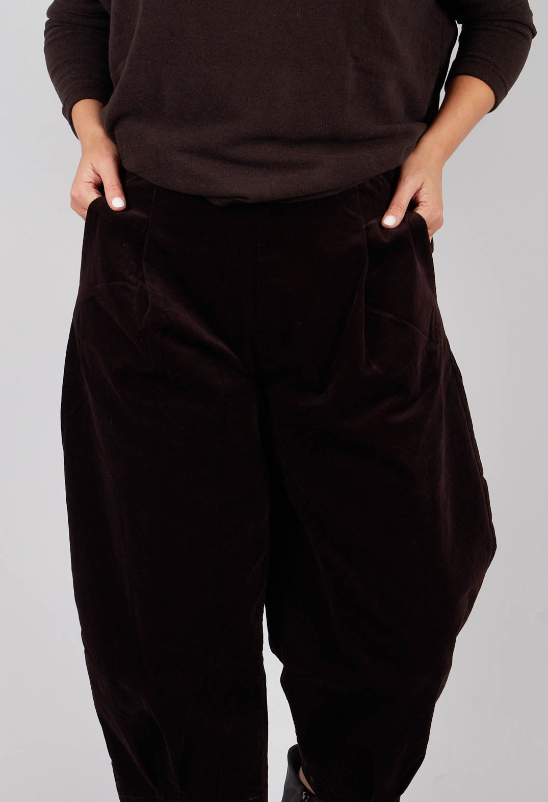 Bianco V Trousers in Moro