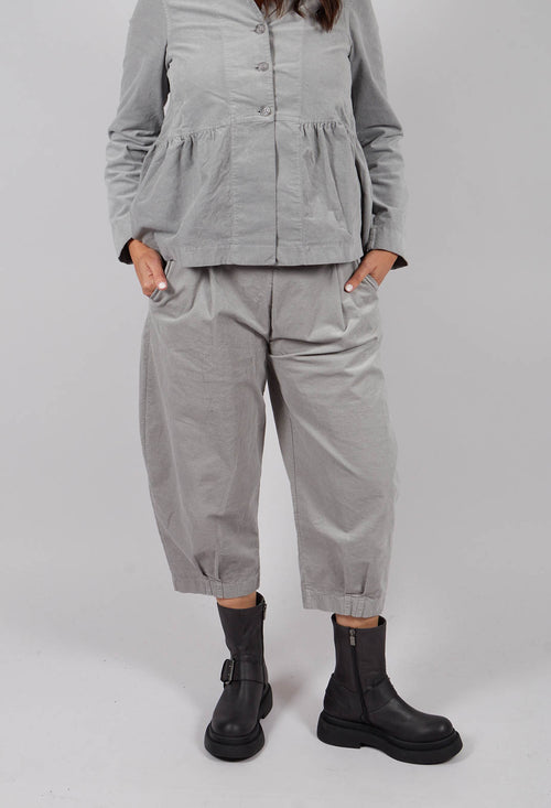 Bianco V Trousers in Nebbia