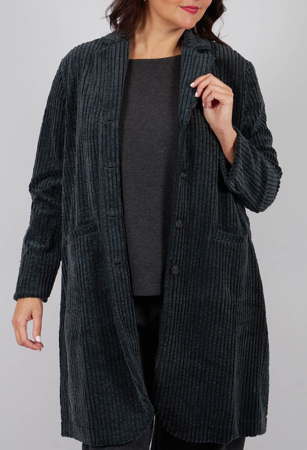 Cannolo R Jacket in Antracite