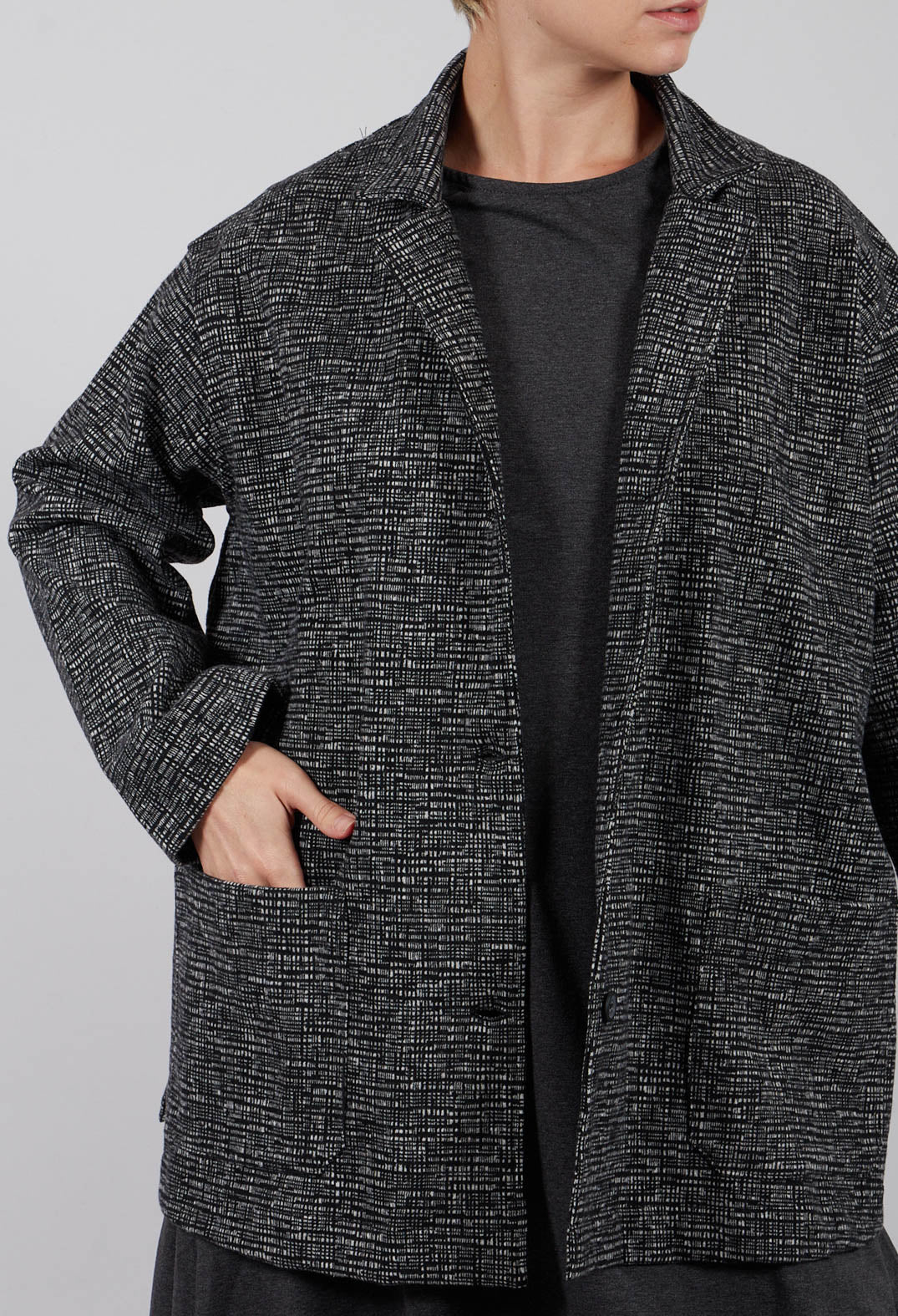Cereale J Jacket  in Nero