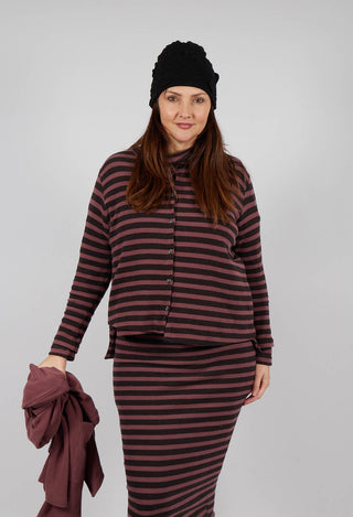 Crema Cardigan in Riga Moro