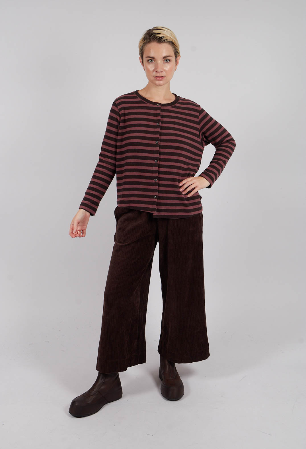 Crema Cardigan in Riga Moro