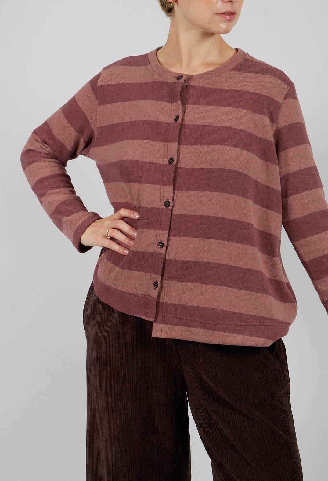 Crema Cardigan in Riga Cipolla