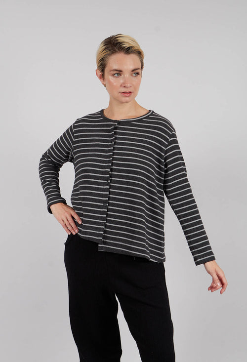 Crema Cardigan in Riga Antracite