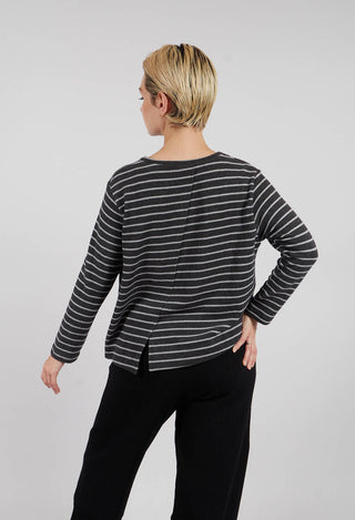 Crema Cardigan in Riga Antracite