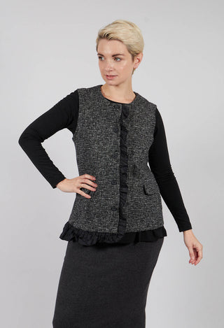 Edda JF Gilet in Nero